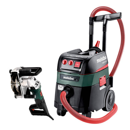 METABO MFE40 WALL CHASER + ASR35MACP EXTRACTOR 110V