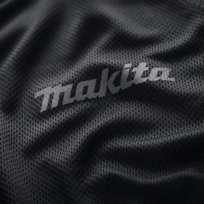MAKITA TECH T SHIRT BLACK SIZE MEDIUM BREATHABLE POLY