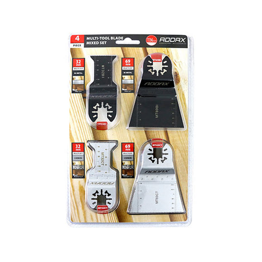Addax M/Tool Blade 4 piece Set MT4PSET Multi Tool