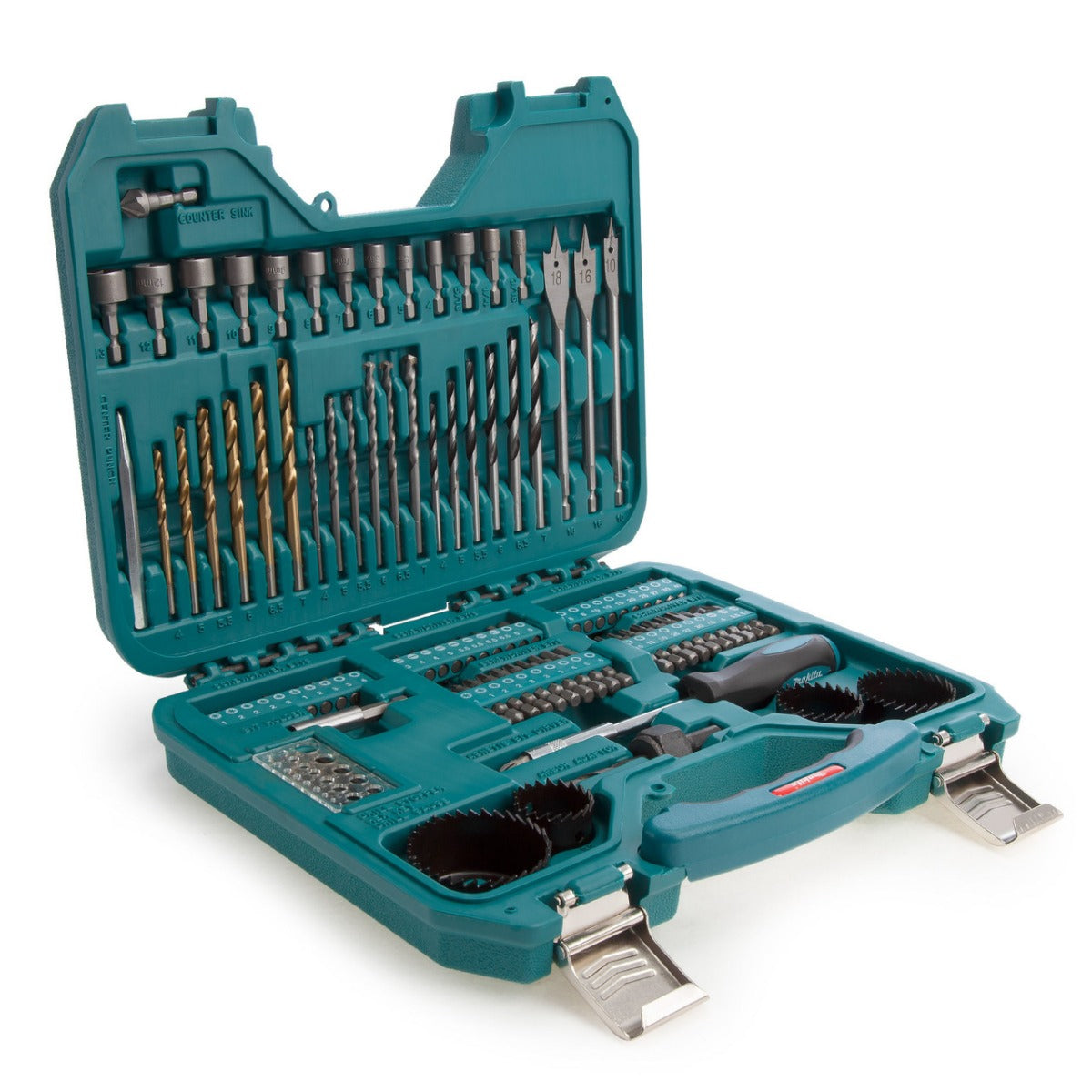 MAKITA P-90249 100 PCE DRILL DRIVING AND ACCESSORY BIT SET