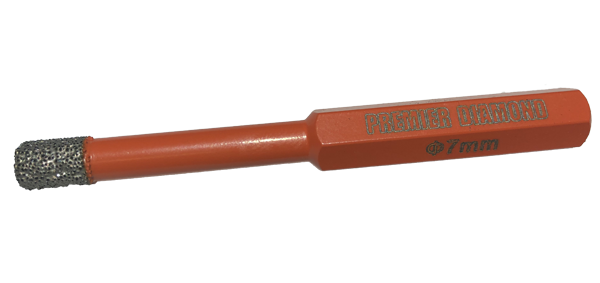 Auto Diamond Tile Drills 5mm Cool