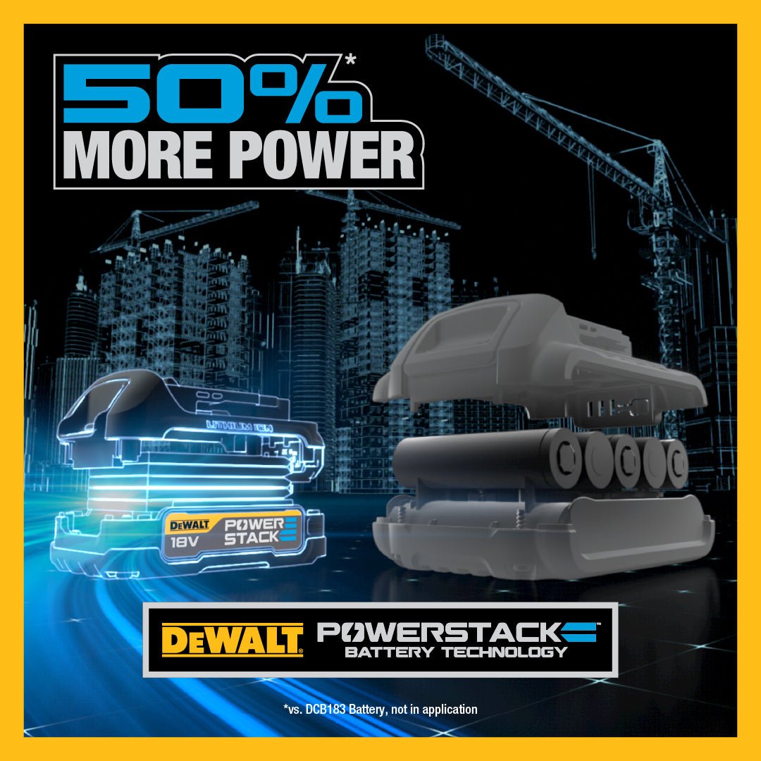 DEWALT DCK2050E2T 18V TWIN KIT POWERSTACK B/LESS G3