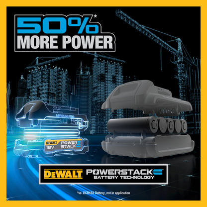 DEWALT DCK2050E2T 18V TWIN KIT POWERSTACK B/LESS G3