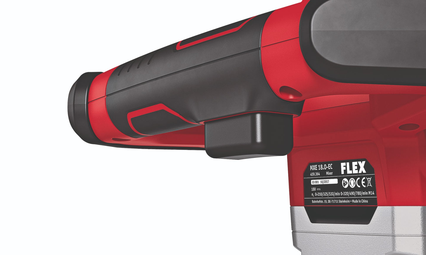 FLEX MXE 18.0EC + HP2 18V 2 SPEED MIXER BODY