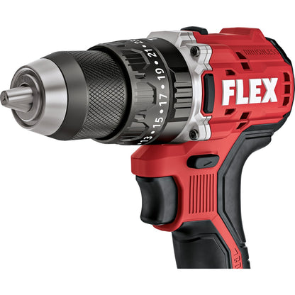 FLEX PD2 G18 18V COMPACT 2 SP COMBI DRILL 2 X 2.5AH SET BS