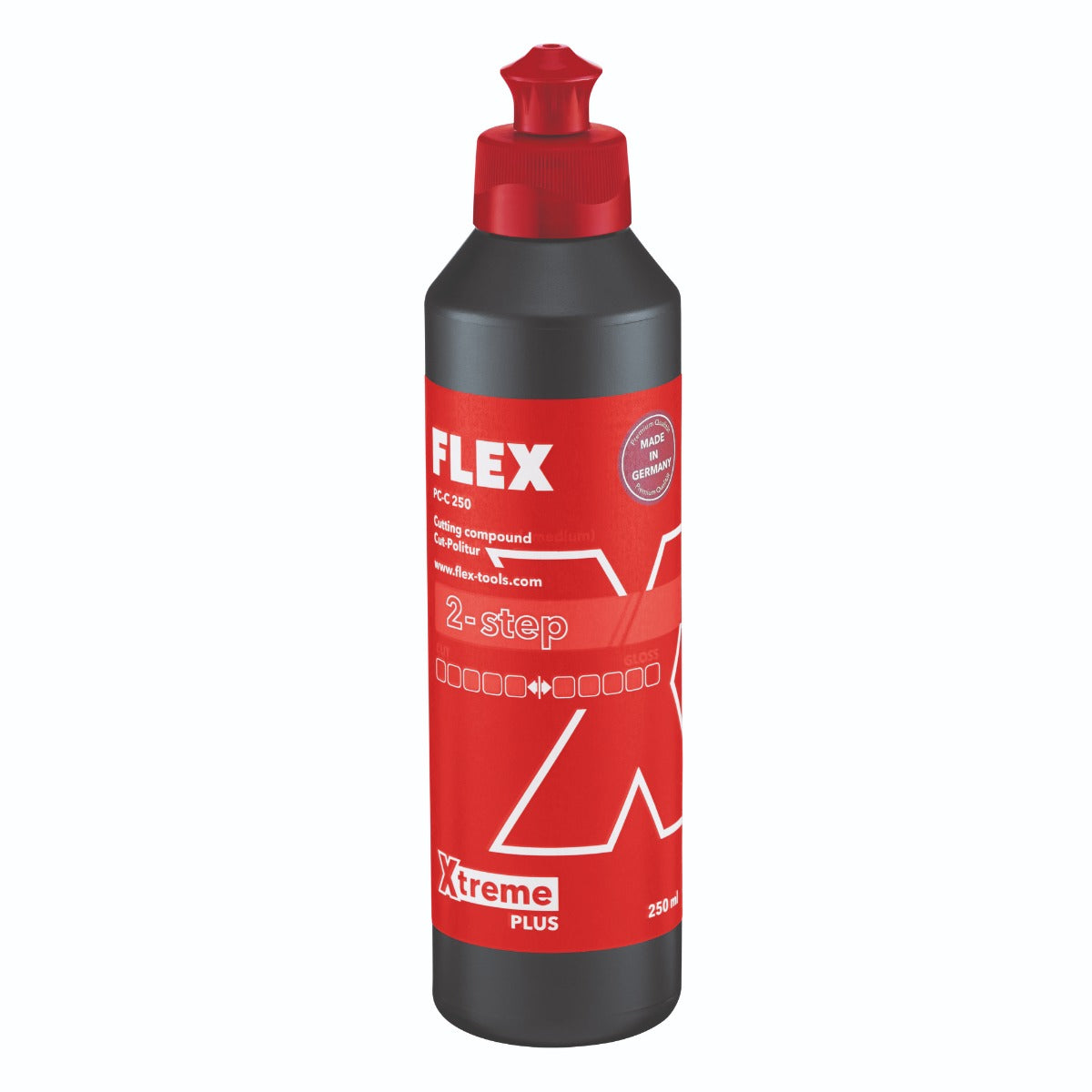 FLEX PC-C RED 2 STEP COMPOUND CUTTING POLISH 250ML 532413