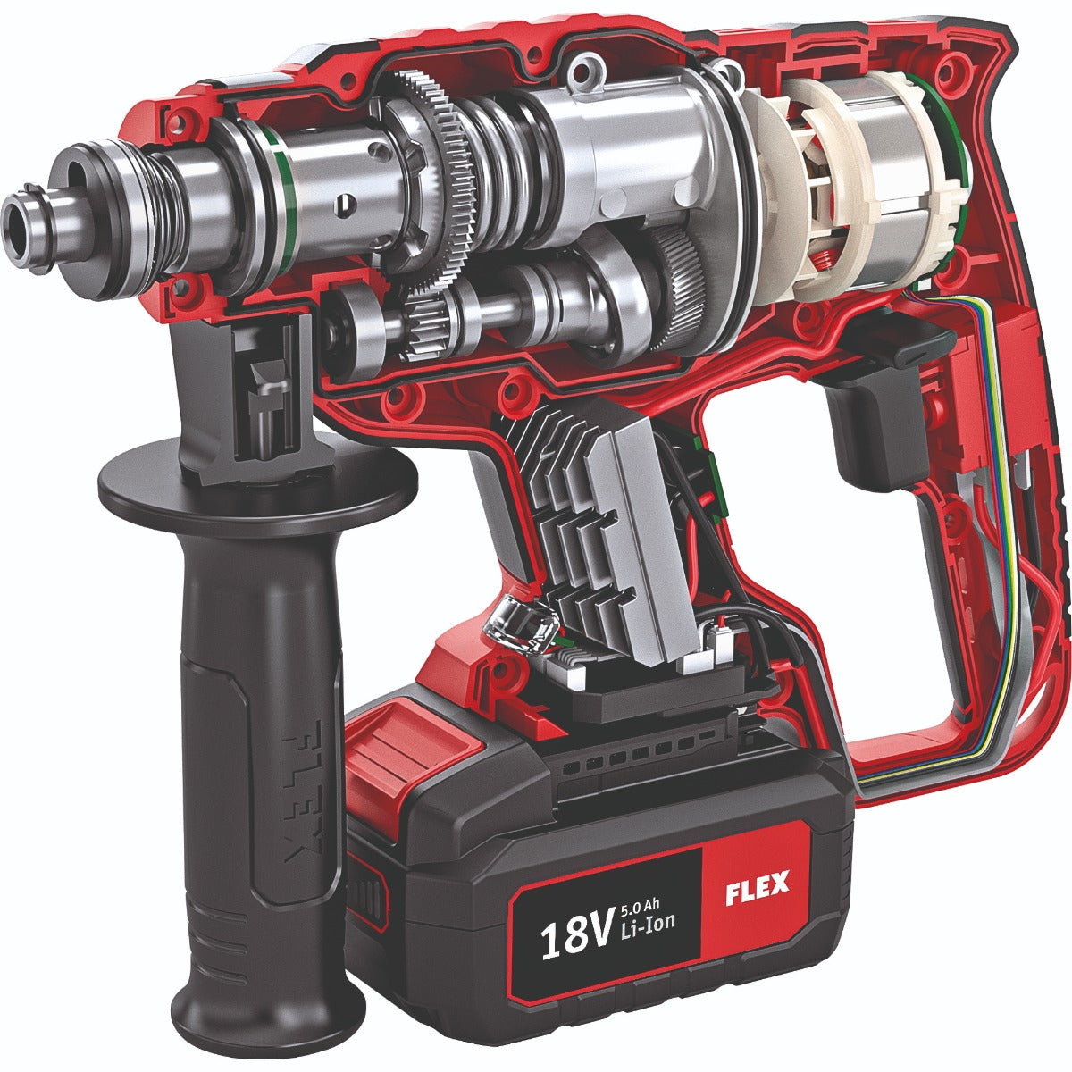 FLEX CHE 18.0-EC C 18V SDS+ ROTARY HAMMER DRILL BODY