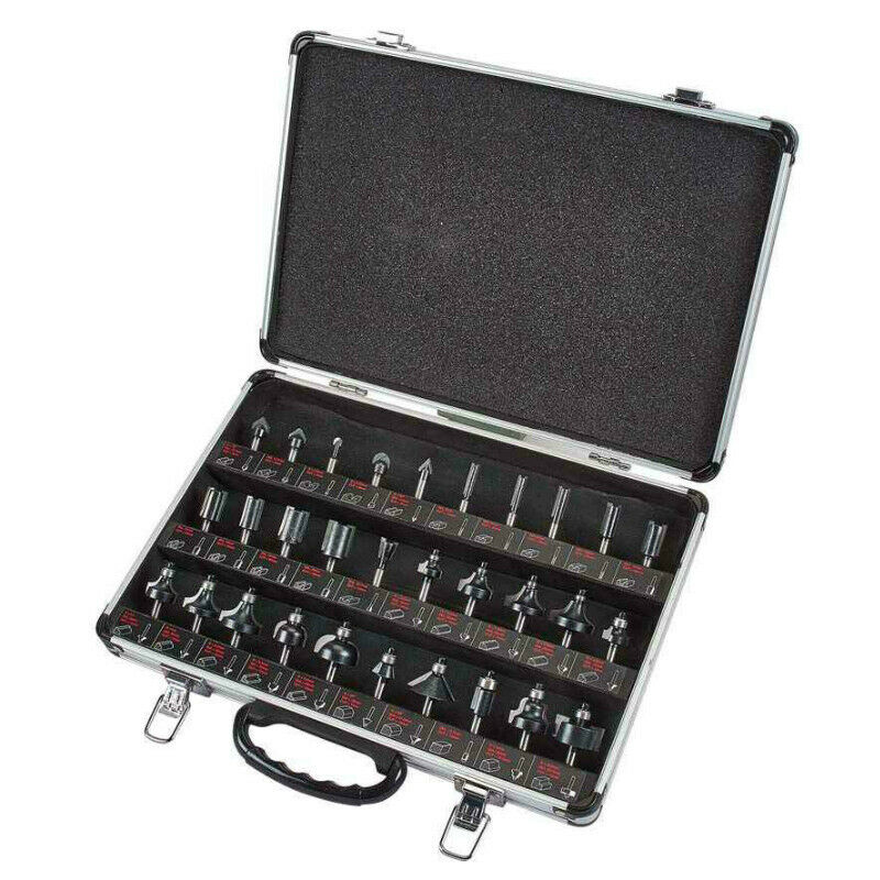 TREND SET/SS31 31 PIECE 1/4" ROUTER CUTTER SET