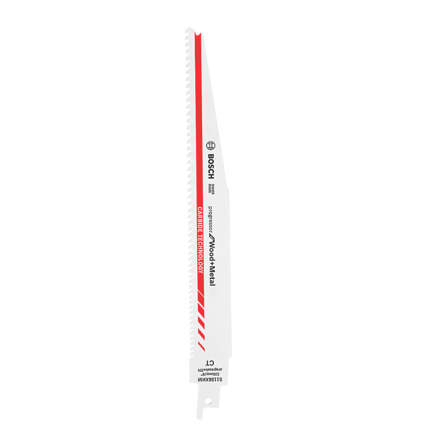 Bosch S1156XHM Recip Blades Carbide single blade *EXPERT*