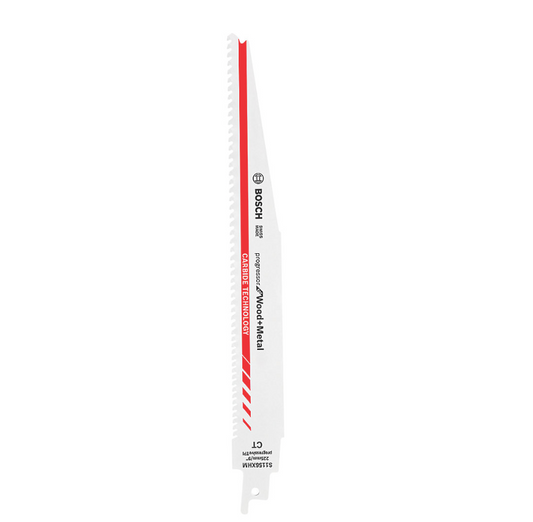 Bosch S1156XHM Recip Blades Carbide single blade *EXPERT*