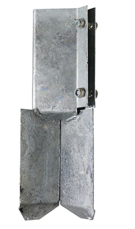 Concrete in Shoe - Bolt HDG 100mm - (1 EA)