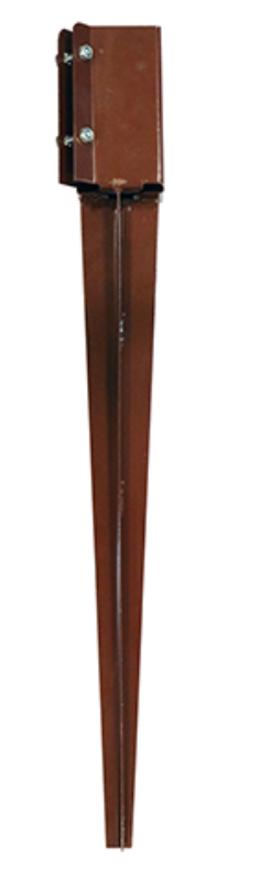 Drive in Post Spike - Bolt Red 90 x 600mm - (1 EA)