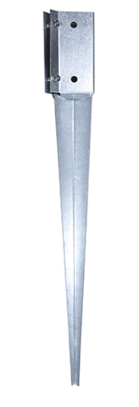 Drive in Post Spike - Bolt HDG 75 x 750mm - (1 EA)