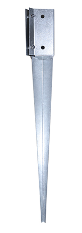 Drive in Post Spike - Bolt HDG 75 x 600mm - (1 EA)