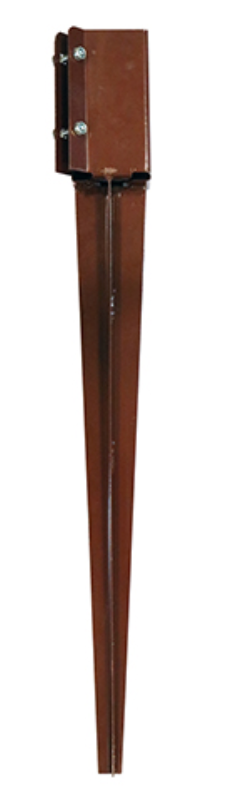 Drive in Post Spike - Bolt Red 75 x 600mm - (1 EA)