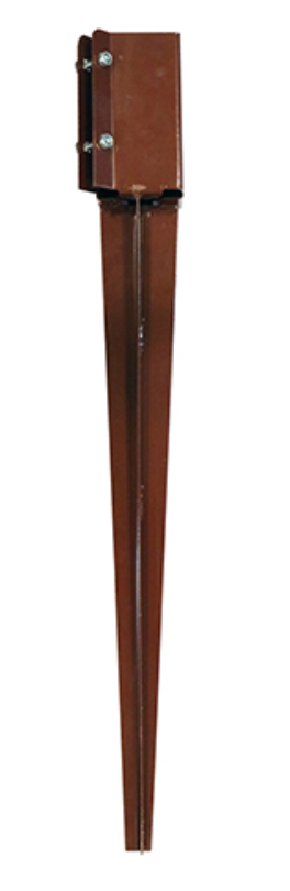 Drive in Post Spike - Bolt Red 70 x 600mm - (1 EA)