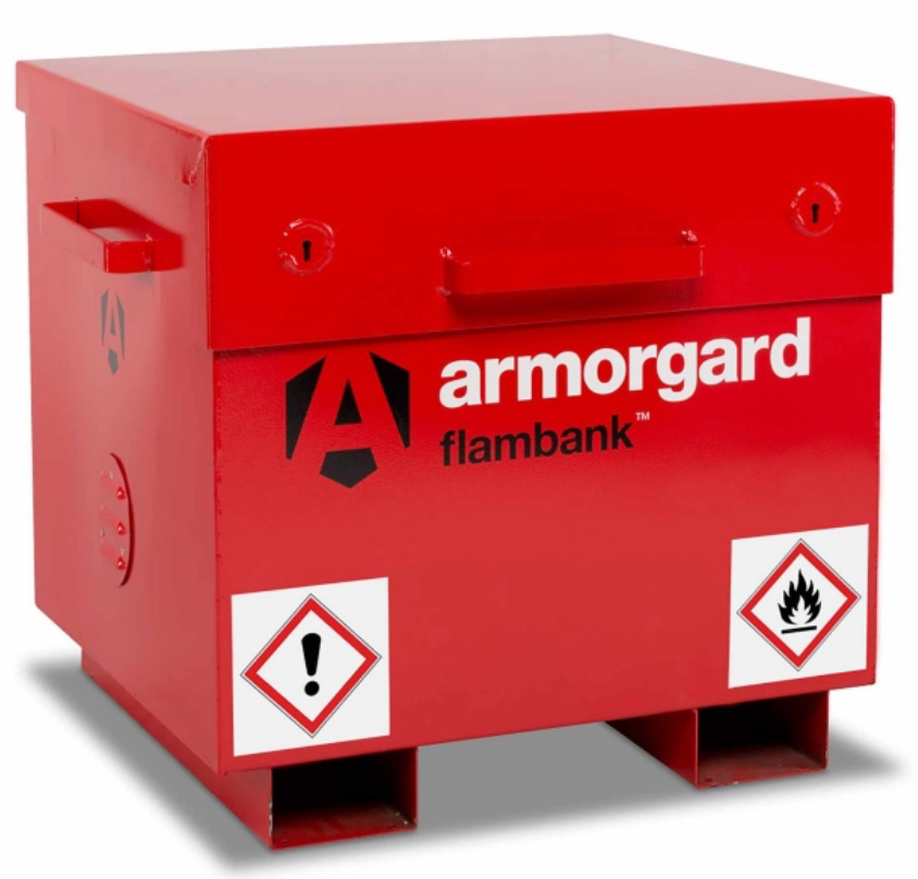 ARMORGARD FB21 FLAMBANK SITE BOX FOR FLAMMABLES STORAGE