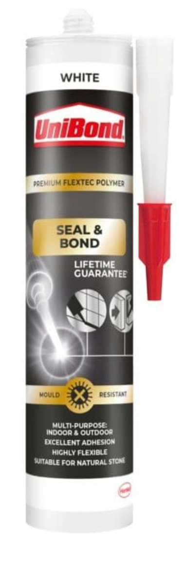 UNIBOND PREMIUM SEAL & BOND FLEXTEC POLYMER 389G WHITE