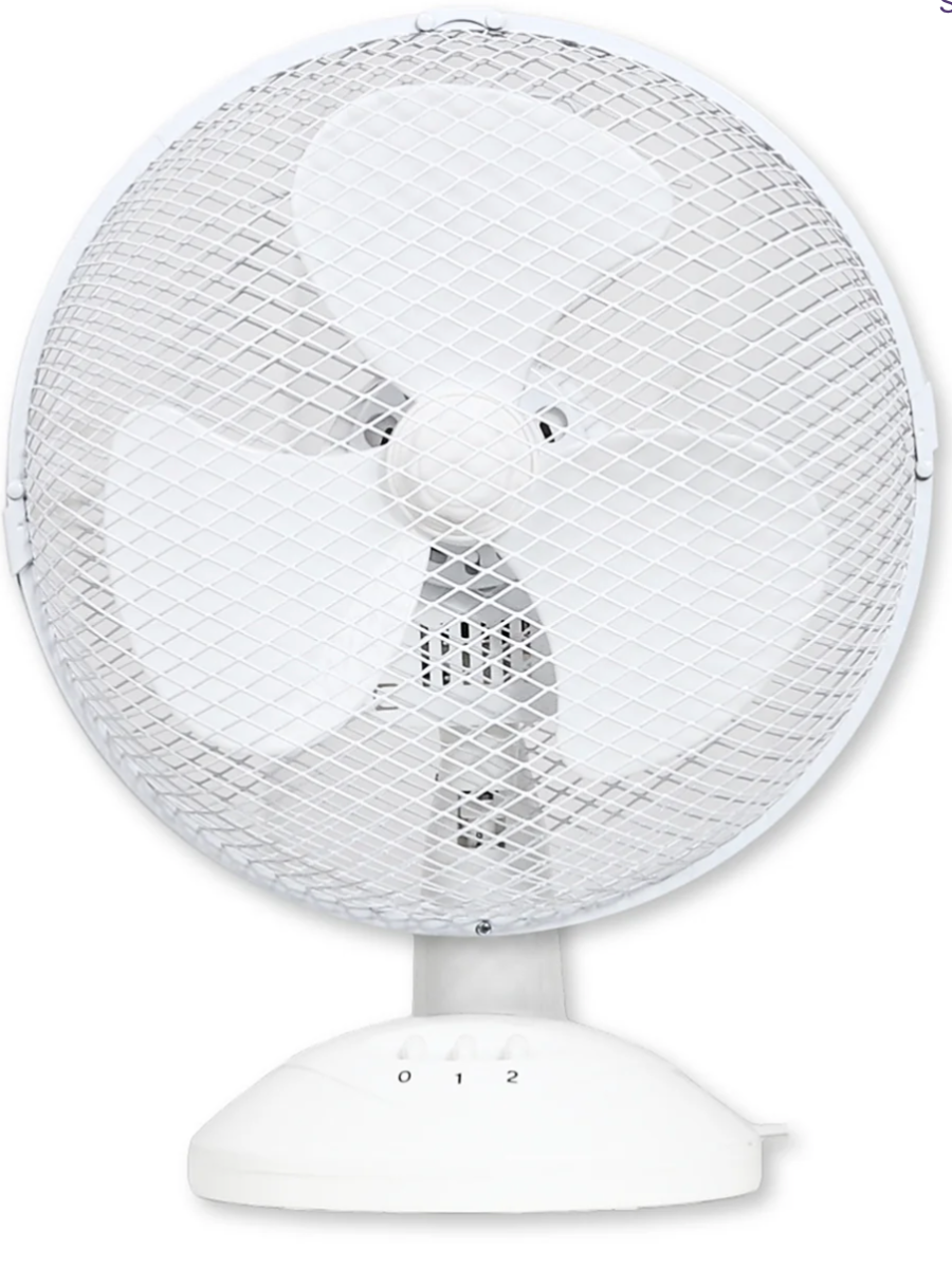 EXCEL 9" DESK FAN WITH TILT 2 SPEED 31163