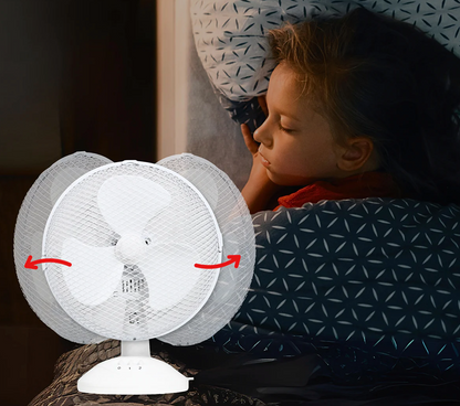 EXCEL 9" DESK FAN WITH TILT 2 SPEED 31163