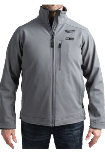 MILWAUKEE M12HJGREY5-0 HEATED 12V TOUGHSHELL JACKET MEDIUM