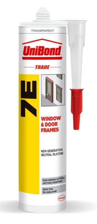 UNIBOND TRADE 7E SILICONE WHITE 280ML