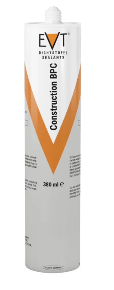 EVT BPC CONSTRUCTION QUARTZ SILICONE GREY RAL 7039 380ML