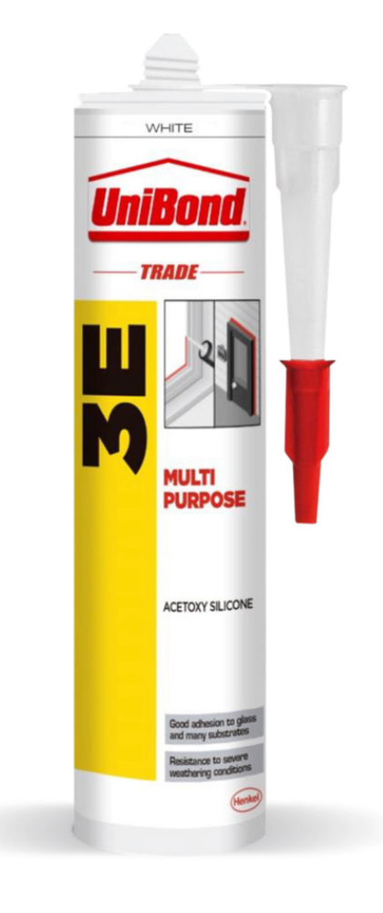 UNIBOND TRADE 3E SILICONE BLACK 280ML
