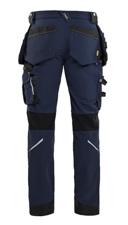 BLAKLADER CRAFTSMAN 30R BLUE X1900 TROUSER STRETCH DENIM
