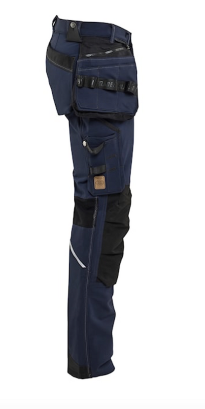 BLAKLADER CRAFTSMAN 30R BLUE X1900 TROUSER STRETCH DENIM