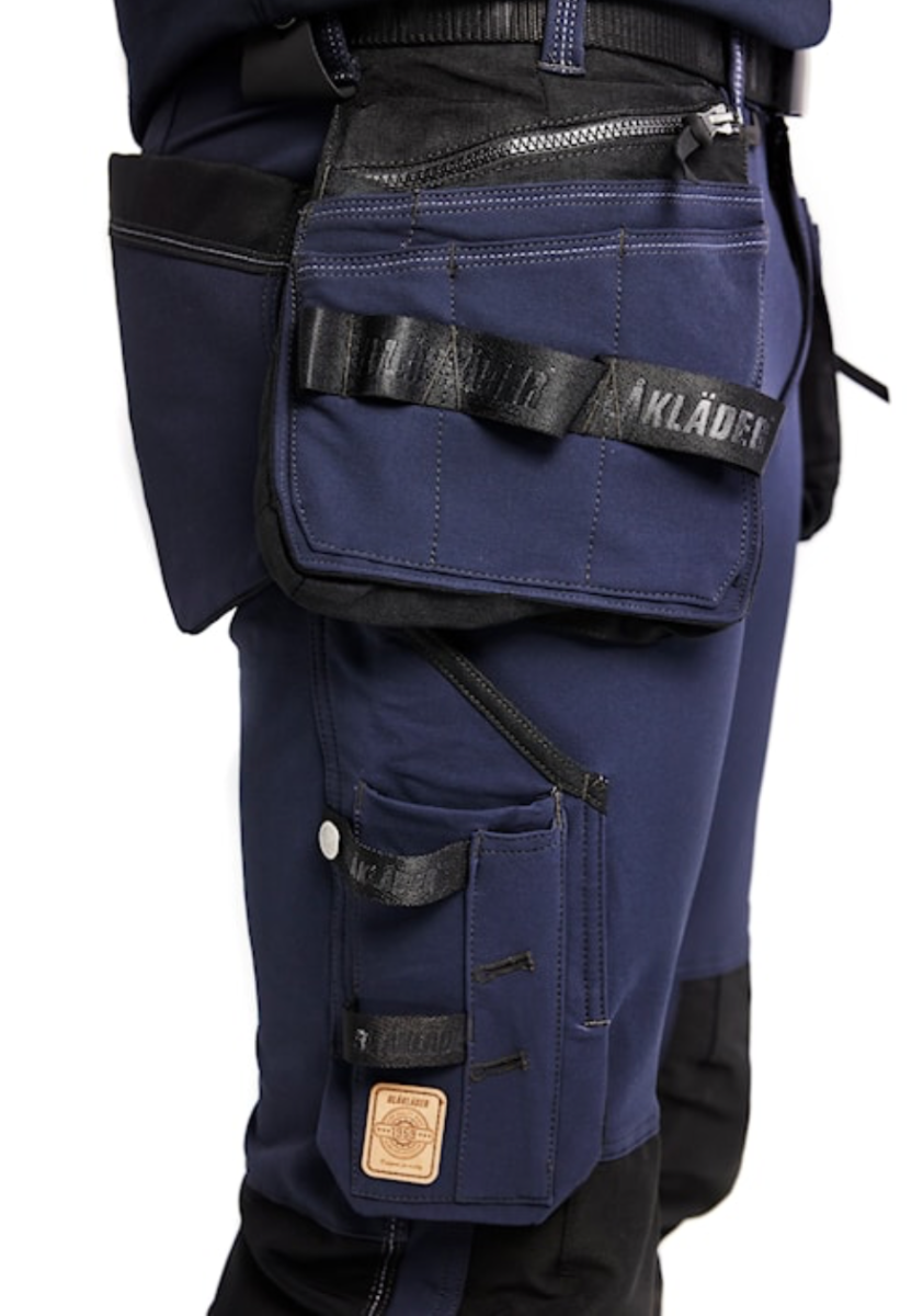 BLAKLADER CRAFTSMAN 30R BLUE X1900 TROUSER STRETCH DENIM