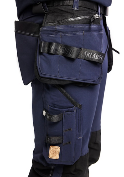BLAKLADER CRAFTSMAN 30R BLUE X1900 TROUSER STRETCH DENIM