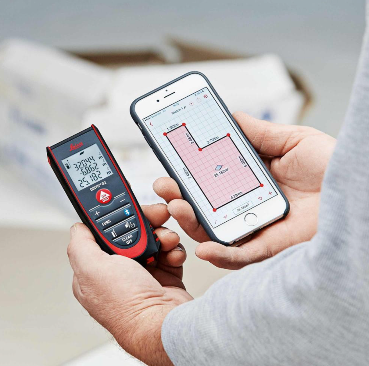 LEICA DISTO D2BT 100M LASER MEASURE BLUETOOTH