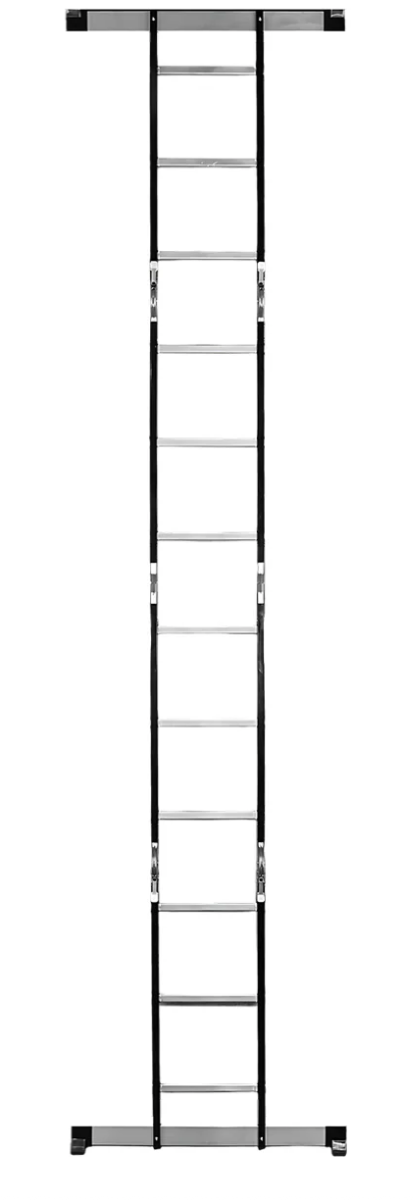 EXCEL 8077 12 STEP STEEL MULTI-PURPOSE LADDER/PLATFORM
