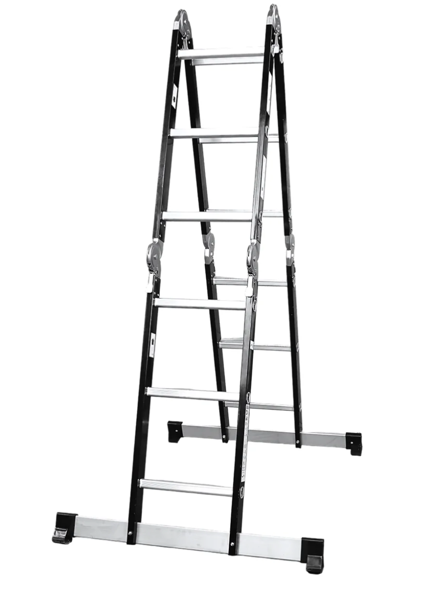 EXCEL 8077 12 STEP STEEL MULTI-PURPOSE LADDER/PLATFORM
