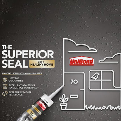 UNIBOND PREMIUM SEAL & BOND FLEXTEC POLYMER 389G WHITE