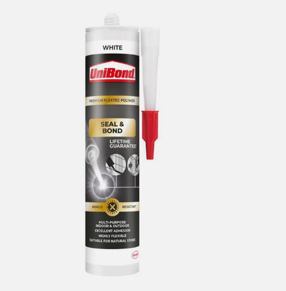 UNIBOND PREMIUM SEAL & BOND FLEXTEC POLYMER 389G WHITE