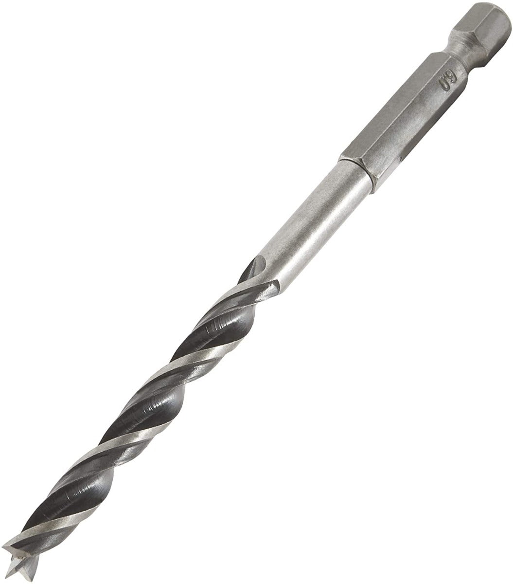 SNAPPY HEX DOWEL DRILL 8MM BRAD POINT