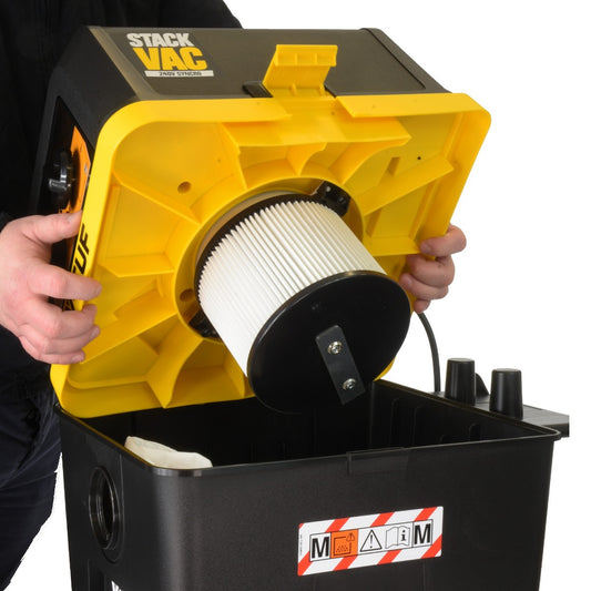 V-TUF STACKVAC M CLASS 240V EXTRACTOR WITH TAKE OFF HSV