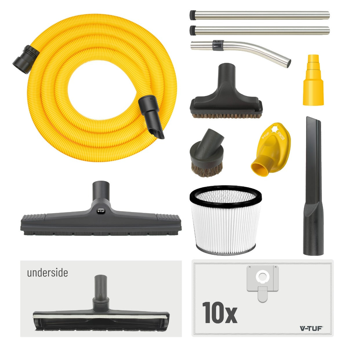 V-TUF STACKVAC M CLASS 240V EXTRACTOR WITH TAKE OFF HSV