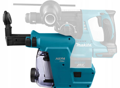 MAKITA DX07 DUST EXTRACTION UNIT FOR + bag of rubber bits