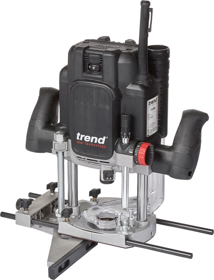 TREND T12EK 1/2" VARIABLE SPEED PLUNGE ROUTER 240V
