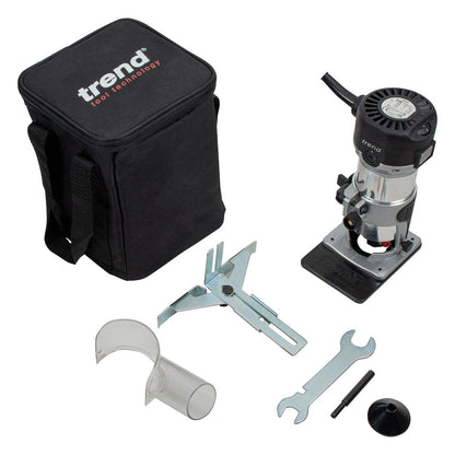 TREND T1ETS 1/4" TRIMMER 240V 710 WATT