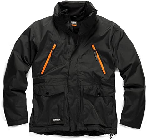 SCRUFFS EXECUTIVE JACKET BLACK T51908 LARGE
