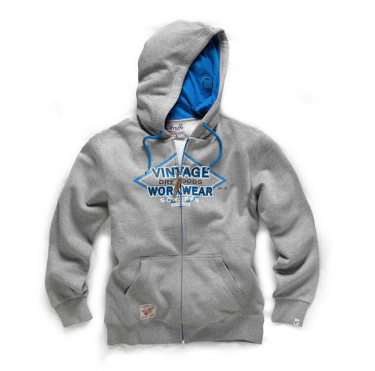 VINTAGE SPEAKER HOODIE GREY XL