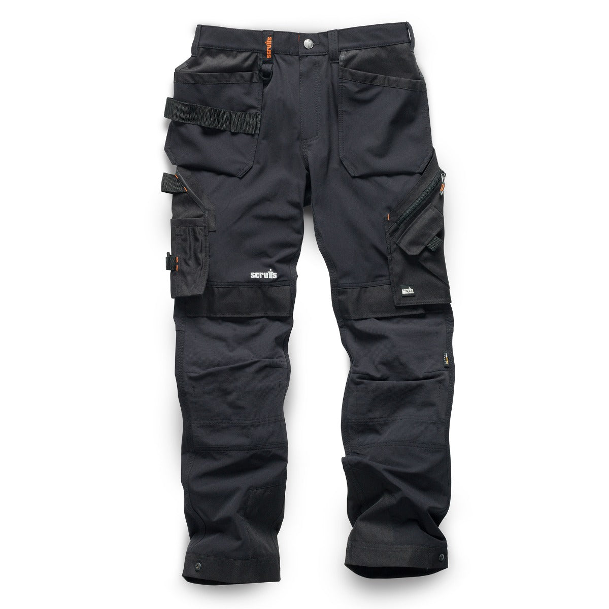 WORKER TROUSER 36W 31L TWIN PACK BLACK