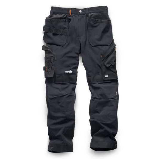 WORKER TROUSER 36W 31L TWIN PACK BLACK