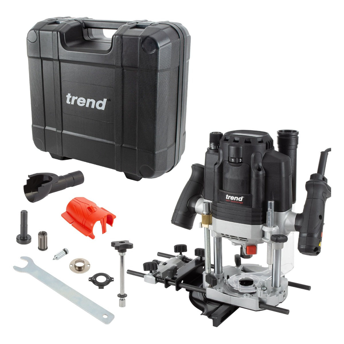 TREND T8EK 2200 WATT PLUNGE ROUTER 1/2" DUAL MODE 240V