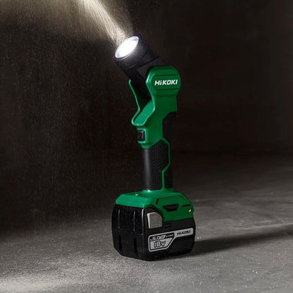 HIKOKI UB18DEW4Z 18V LED SWIVEL HEAD TORCH LIGHT BODY
